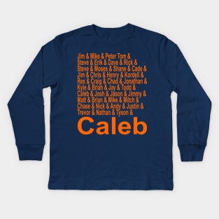 Bears Quarterbacks to Caleb Kids Long Sleeve T-Shirt